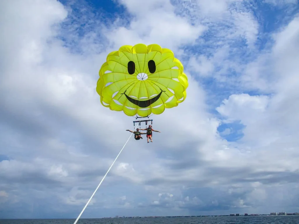 Parasailing In The Island